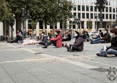 Kastenstand Mahnwache