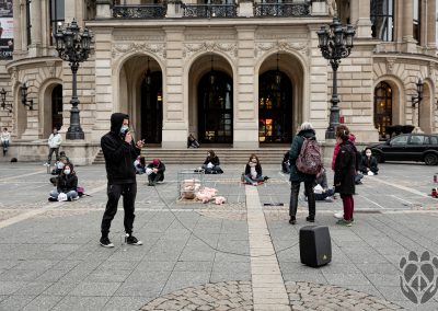 Kastenstand Mahnwache