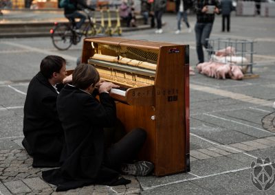 Kastenstand Mahnwache